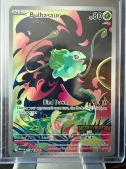 Bulbasaur - (Mega Evolution Stamped) 133/132 Miscellaneous Cards & Products Holo - Image 1