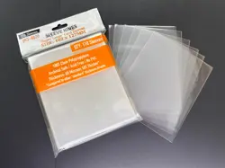 Super Large Game Card Sleeves (102x127mm) 110 Pack, 60 Micron, SKS-8820 - Image 3