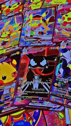 VCOS Pikachu Cosplay Complete Set – 55 Cards Sealed – Non-TCG Fan Art Collection - Image 5