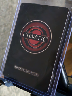 1st Edition Super Rare Ritzu'dag FOIL Chaotic Card 60/40/50/60/55 (3 MAX STATS) - Image 4