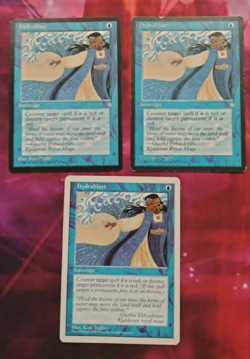 x3 Hydroblast - two Ice Age and one 4th edition, Fourth edition. LP - MP. - Image 1