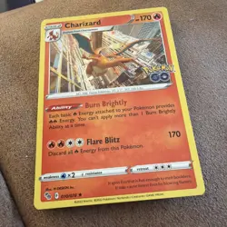 Charizard 010/078 Holo Rare Pokemon GO Pokemon Holo Near Mint - Image 1