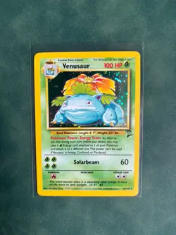 Pokemon HOLO Venusaur Base Set 2 MINT WOTC - Image 1