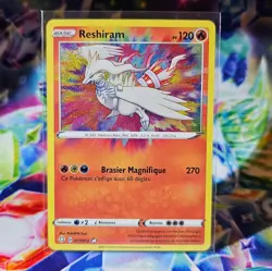 Pokemon : Reshiram 017/072 - E&B Destinees Radieuses - Amazing Rare - NEUF - FR - Image 2