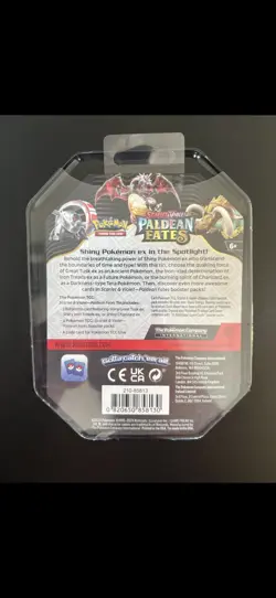 Pokemon Scarlet & Violet Paldean Fates Charizard EX Tin- New/ Sealed - Image 2