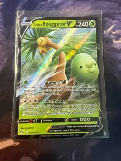 Alolan Exeggutor V 005/078 Pokemon GO Holo - Image 1