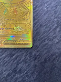 Mega Zygarde ex 124/088 Mega Hyper Rare Gold Perfect Order POR Pokemon NM - Image 5