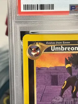 Pokemon TCG Umbreon Neo Discovery 32 Regular Unlimited Rare 🌑🐈‍⬛ PSA - Image 2