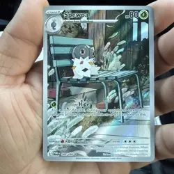 Pokemon Spewpa Stage 1 POK Full Art Holo 089/088 80 HP Grass - Image 1