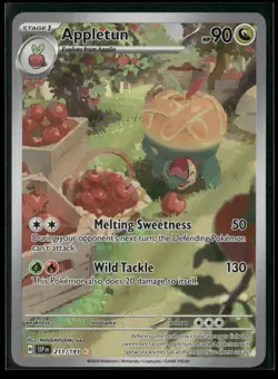 Appletun 211/191 Illustration Rare Surging Sparks Pokemon NM/M - Image 1