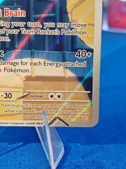 Team Rocket's Orbeetle 198/182 IR NM - Pokemon TCG Destined Rivals - Image 4