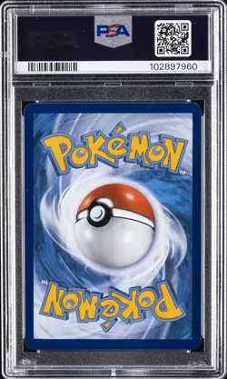 2021 POKEMON SWORD & SHIELD FUSION STRIKE #245 FULL ART/CELEBI V PSA 9 - Image 2