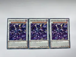 Yugioh! 3x Storm-Bane Dragon Destorbim BPRO-EN089 Common 1st Ed NM - Image 1
