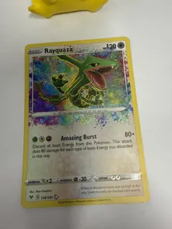 Rayquaza 138/185 Amazing Rare Vivid Voltage Pokemon Near Mint - Image 2