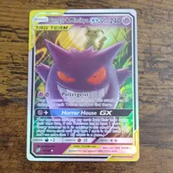 Pokemon TCG Gengar & Mimikyu GX Holo Ultra Rare Card 53/181 - Image 1