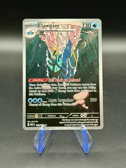 Clawitzer 141/132 IR | Pokemon ME01: Mega Evolution | NM Holo - Image 1