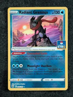 2024 Pokemon RADIANT GRENINJA #046/189 Astral Radiance Gym SE Asia Exclusive (A) - Image 1