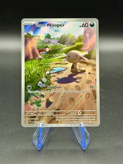 Paldean Wooper 102/094 IR | Pokemon ME02: Phantasmal Flames | NM Holo - Image 1