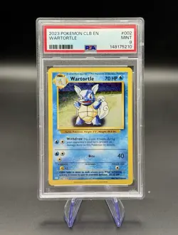 Wartortle Holo CLB 002/034 | Pokemon Classic Collection | PSA 9 - Image 1