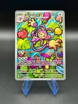 Ambipom (107/094) IR | Pokemon Me02: Phantasmal Flames | NM Holo - Image 1