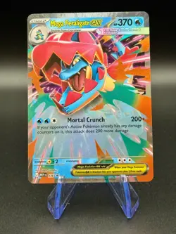 Mega Feraligatr ex (#36) Promo | Pokemon ME: Mega Evolution Promo | NM Holo - Image 1