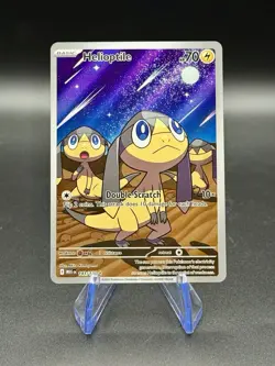 Helioptile 143/132 IR | Pokemon Me01: Mega Evolution | NM Holo - Image 1