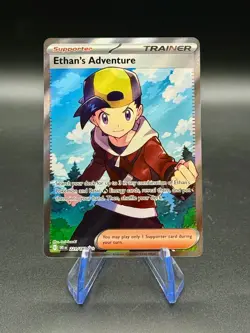 Ethan's Adventure 221/182 UR | Pokemon SV10 Destined Rivals | NM Holo - Image 1