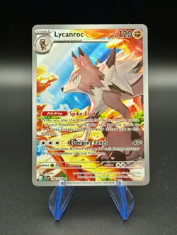 Lycanroc (166/159) IR | Pokemon Sv09: Journey Together | NM Holo - Image 1