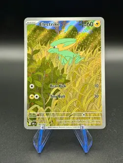 Electrike (196/182) IR | Pokemon Sv10: Destined Rivals | NM Holo - Image 1
