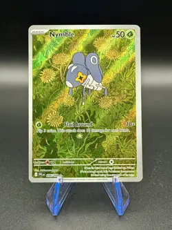 Nymble (096/094) IR | Pokemon Me02: Phantasmal Flames | NM Holo - Image 1
