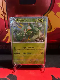 *Pokemon TCG Sealed Perfect Order Serperior 064 Promo Build and Battle Deck NM* - Image 1