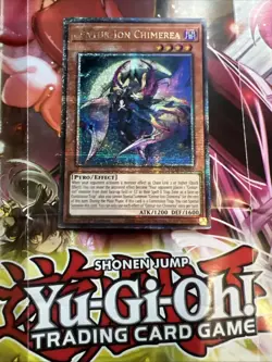 Centur-Ion Chimerea ROTA EN016 Quarter Century Secret Rare - YuGiOh 1st Ed - Image 1
