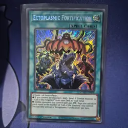 Ectoplasmic Fortification MZMU-EN008 Secret Rare 1st Edition YuGiOh - Image 1