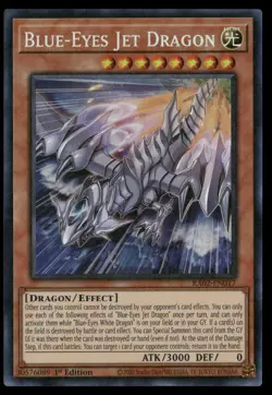 Blue-Eyes Jet Dragon (PCR) RA02-EN017 Prismatic Collector's Rare Yu-Gi-Oh NM - Image 1