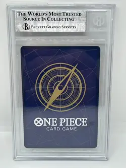 2024 One Piece P-043 Monkey D. Luffy Convention Exclusive Foil BGS 9 English - Image 2