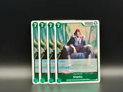 Shanks Playset (OP14-027) x4 | One Piece The Azure Sea's Seven | NM Rare - Image 1