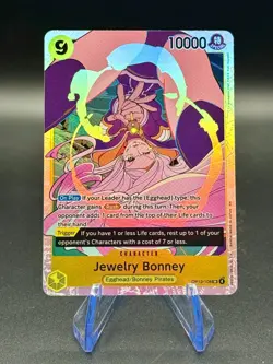 Jewelry Bonney (OP13-108) SR | One Piece Carrying On His Will | NM Holo - Image 1