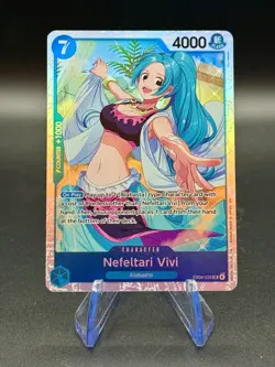 Nefeltari Vivi (EB04-025) SR | One Piece The Azure Sea's Seven | NM Holo - Image 1