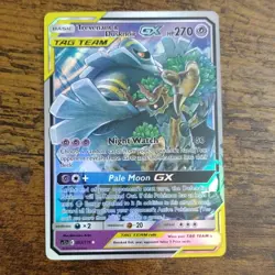 Pokemon TCG Trevenant & Dusknoir GX Holo Promo Card Sun & Moon SM217 - Image 1