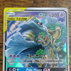 Pokemon TCG Trevenant & Dusknoir GX Holo Promo Card Sun & Moon SM217 - Image 2