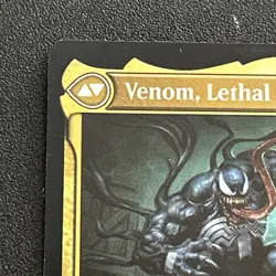 Eddie Brock Venom Lethal Protector mtg Mythic 55 Spider Man Magic: The Gathering - Image 2