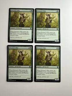 DWYNEN'S ELITE X4 LP Duel Decks Magic The Gathering Mtg Lightly Played Playset - Image 1