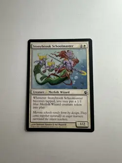 Stonybrook Schoolmaster LP Morningtide Magic The Gathering Mtg Lightly Played - Image 1