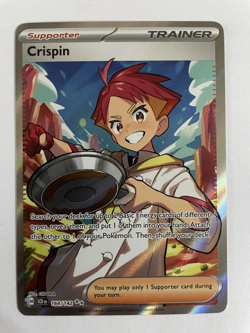 Pokemon TCG Crispin Ultra Rare 164/142, Stellar Crown (NM-MT) - Image 1