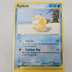 Nintendo Psyduck 44/112 EX FireRed & LeafGreen Reverse Holo Common 40 HP 2004 - Image 1