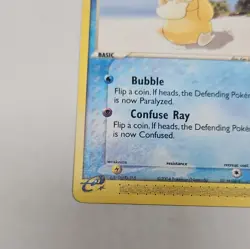 Nintendo Psyduck 44/112 EX FireRed & LeafGreen Reverse Holo Common 40 HP 2004 - Image 5