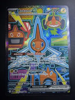 Pokemon TCG Rotom ex Me02 Phantasmal Flames Holo 126/094 - Image 1