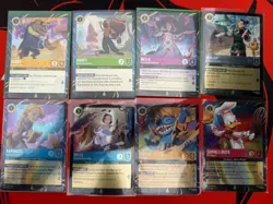 8x Disney Lorcana Disney Parks Promo Premium Lot- Stitch Belle Beast Goofy - Image 2