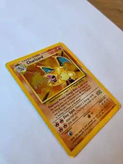 Pokemon Charizard Card 4/102 Base Set Holo Rare Vintage 1999 WOTC - LP/MP - Image 3