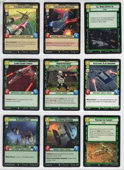 Star Wars Unlimited Jump To Lightspeed Complete 114 Card Common Set - Image 5